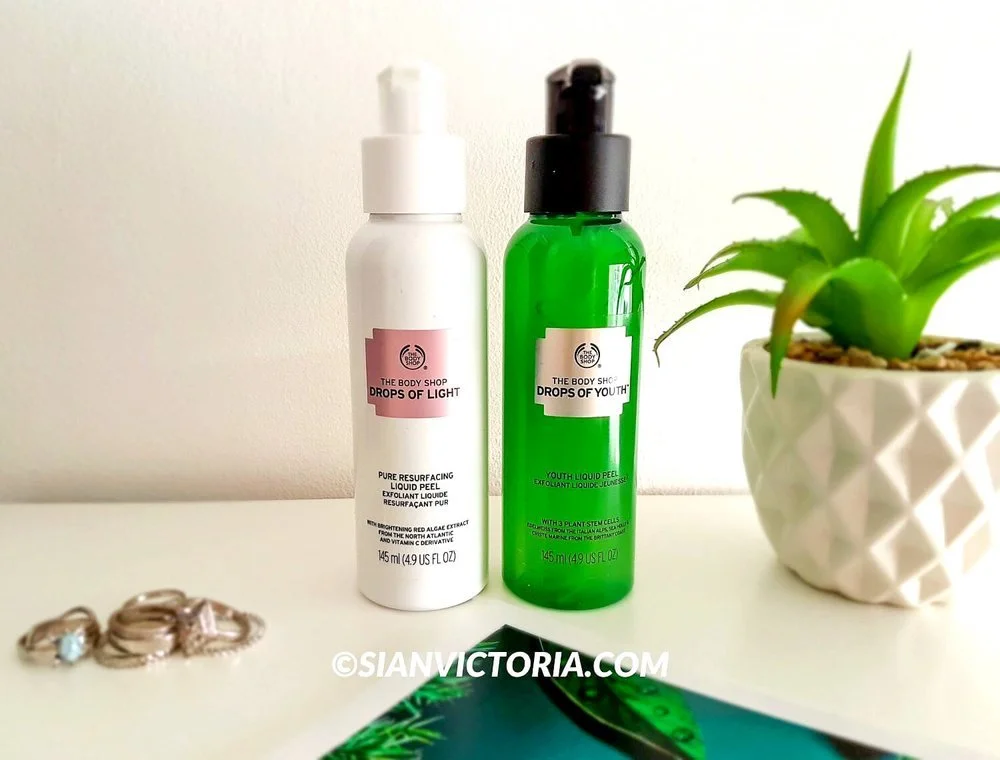 Review of The Body Shop Drops of Youth Light Liquid Face Peel